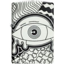 Vision Test qaranlıqda parlayan Zippo benzinli alışqan