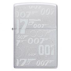 Zippo James Bond™ 007 Satin Chrome Lighter Zippo James Bond™ 007 Satin Chrome Lighter