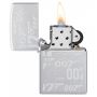 Зажигалка Zippo James Bond™ 007 сатиновый хром