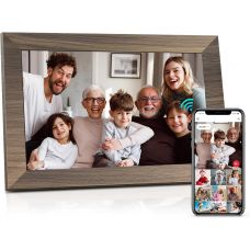 Canupdog WiFi rəqəmsal foto çərçivə 10.1 düym, IPS sensor ekran, 16 GB yaddaş