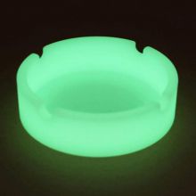 Fluorescent Silicone Ashtray 8.3×8.3 cm Glow in the Dark