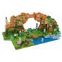 Mineworld Cave Building Set with LED Lights, 836 Pieces
