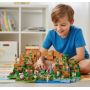 Mineworld Cave Building Set with LED Lights, 836 Pieces