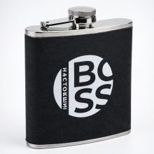 Фляжка 210 мл «Настоящий BOSS» Фляжка 210 мл «Настоящий BOSS»