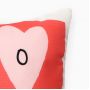 Decorative Pillow “Ethel” Love, 40×40 cm, Velour