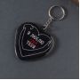 Keychain "Heart. I Love You / Myself"