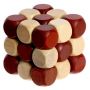 Головоломка деревянная «Кубик-змейка» Игры разума 3D Puzzle