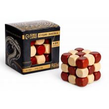 Головоломка деревянная «Кубик-змейка» Игры разума 3D Puzzle