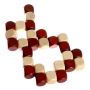 Головоломка деревянная «Кубик-змейка» Игры разума 3D Puzzle