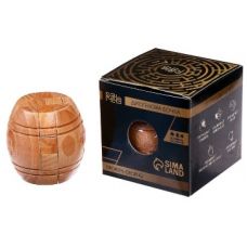 Wooden 3D Puzzle “Diogenes Barrel”