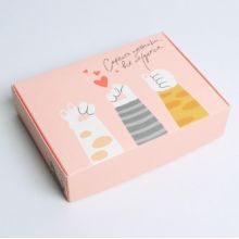 Foldable gift box “Paws”