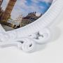 “Heart with Roses” Photo Frame 18x18 cm, White “Heart with Roses” Photo Frame 18x18 cm, White