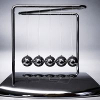 Balance Ball Ziq-Zaq anti-stress masaüstü balans aksesuarı