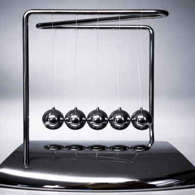 Balance Ball Ziq-Zaq anti-stress masaüstü balans aksesuarı