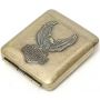 Harley-Davidson Eagle Metal Cigarette Case — Holds 20 Cigarettes