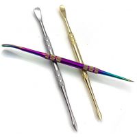 Ложка-тампер из нержавеющей стали для табака — инструмент для трубки 2-в-1