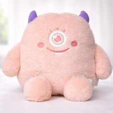 Soft Plush Pink Monster Toy 35 cm