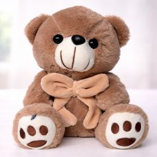 Soft Plush Teddy Bear with Bow 23 cm