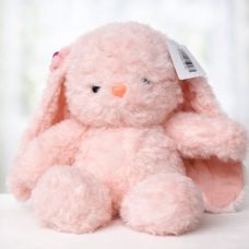 Yumşaq oyuncaq çəhrayı dovşan 27 sm