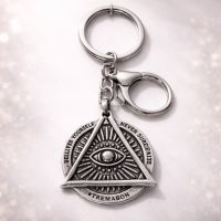 Брелок металлический Eye of Providence с глазом в треугольнике 