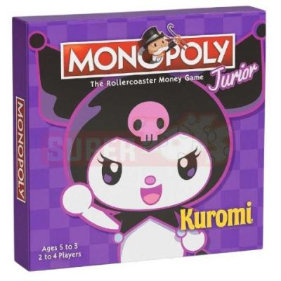 Monopoly Junior Kuromi Board Game Kids Version
