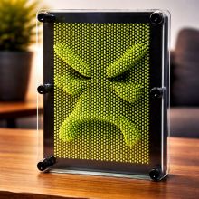 3D скульптор гвоздики отпечатков – Салатовый 12.5×6×17.5 см