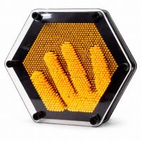 3D скульптор гвоздики отпечатков – Желтый 17×6×15.5 см