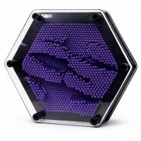 3D скульптор гвоздики отпечатков – Фиолетовый 17×6×15.5 см