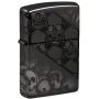 Зажигалка Zippo Armor Skull Collage с гравировкой 360° MultiCut
