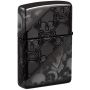 Зажигалка Zippo Armor Skull Collage с гравировкой 360° MultiCut