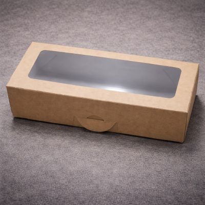 Kraft kağız qutusu 17.5 x 7 x 4 sm