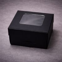 Yigilma üstü şəffaf qutu 9 x 9 x 4 cm