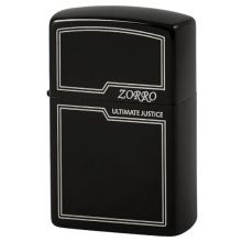 ZORRO Ultimate Justice ZK-154 benzin alışqanı qara