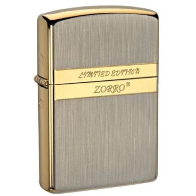 ZORRO Limited Edition Z8391 Petrol Lighter Gold Silver Premium
