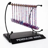 Kinetic Wave Pendulum Desk Toy Anti-Stress 20×18×12 cm Multicolor