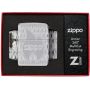 Zippo Armor High Polish Chrome Flame Design Lighter