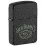 Zippo Jack Daniel's® No.7 Black Crackle alışqanı — 1941 Replica dizaynı