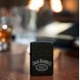 Zippo Jack Daniel's® No.7 Black Crackle alışqanı — 1941 Replica dizaynı