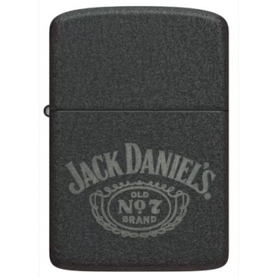 Zippo Jack Daniel's® No.7 Black Crackle alışqanı — 1941 Replica dizaynı