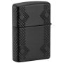 Зажигалка Zippo Rivet Flame Design Armor Black Matte — MultiCut гравировка 360°