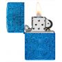 Зажигалка Zippo Hamsa Design Deep Carve Blue — символ защиты и удачи