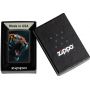 Zippo Tiger Roar Design Black Matte alışqan