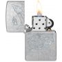 Zippo Guy Harvey Köpəkbalığı dizaynlı alışqan Street Chrome 48595