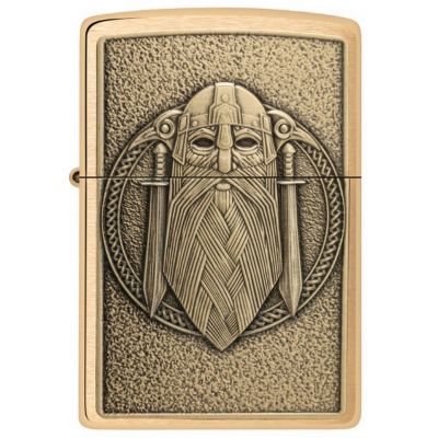 Зажигалка Zippo Odin Emblem - скандинавская эмблема  Бог Один