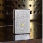 Зажигалка Zippo Auto Two-Tone Vintage Filigree Design с винтажным орнаментом