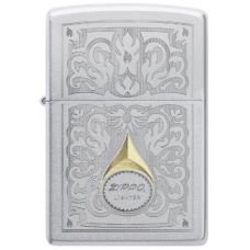 Зажигалка Zippo Auto Two-Tone Vintage Filigree Design с винтажным орнаментом