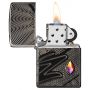 Зажигалка Zippo Armor MultiCut - Z Crystal Design с кристаллом Зажигалка Zippo Armor MultiCut - Z Crystal Design с кристаллом