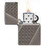 Зажигалка Zippo Armor Black Ice Deep Dots с глубоким гравированием