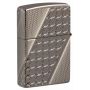 Зажигалка Zippo Armor Black Ice Deep Dots с глубоким гравированием