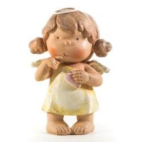 Decorative figurine "Angel with a heart in hands"